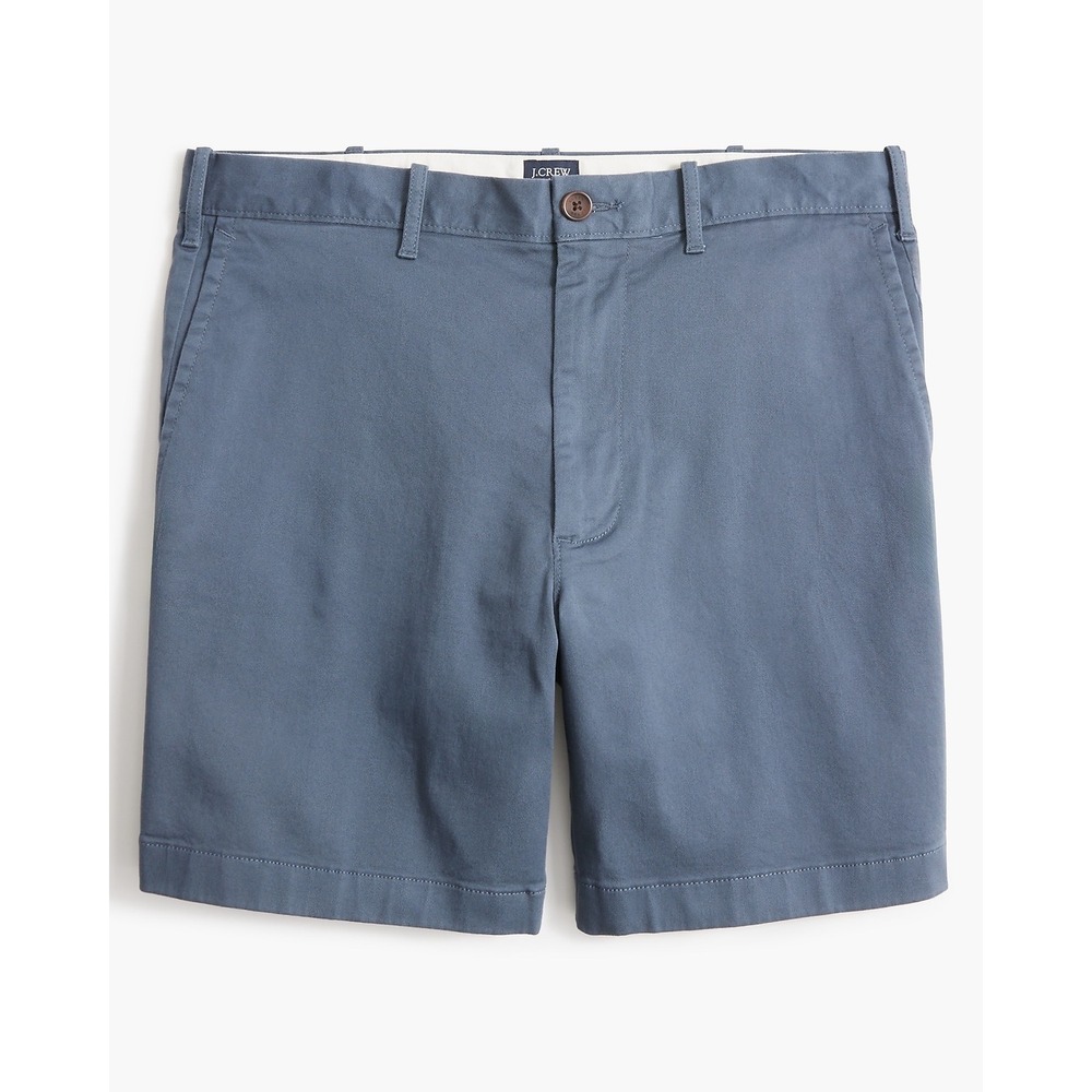 NWT J Crew Mens 7" Flex Chino Shorts 28 Stretch Preppy Casual Vacation‎ Tailored